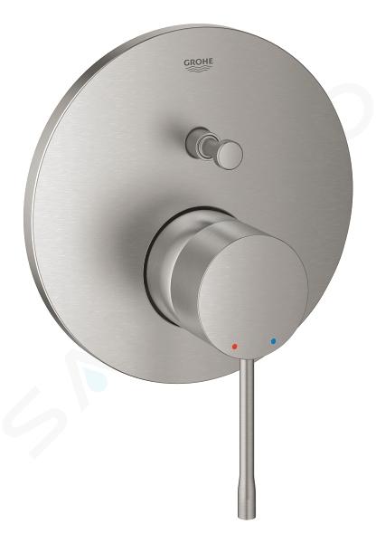 Grohe Essence - Baterie pod omítku pro 2 spotřebiče, supersteel 24058DC1