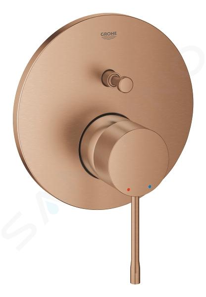 Grohe Essence - Baterie încastrată cu comutator cu 2 căi, Brushed Warm Sunset 24058DL1