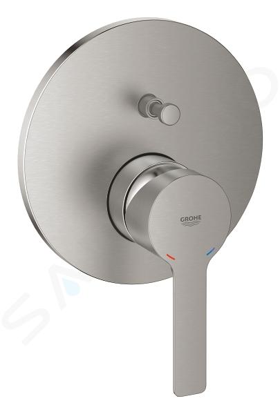 Grohe Lineare - Baterie încastrată cu comutator cu 2 căi, supersteel 24064DC1