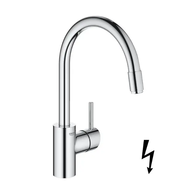 Grohe Concetto - Spültischarmatur mit ausziehbarer Geschirrbrause, verchromt 31212003