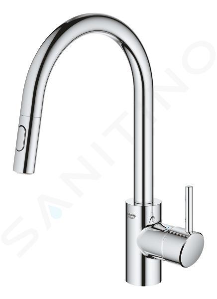 Miscelatore Lavello Grohe CONCETTO NERA - 31491000, acquista su Hidrobrico