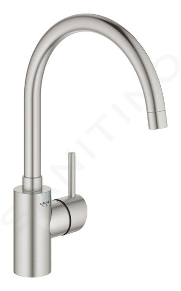 Grohe Concetto - Mitigeur d'évier, supersteel 32661DC3