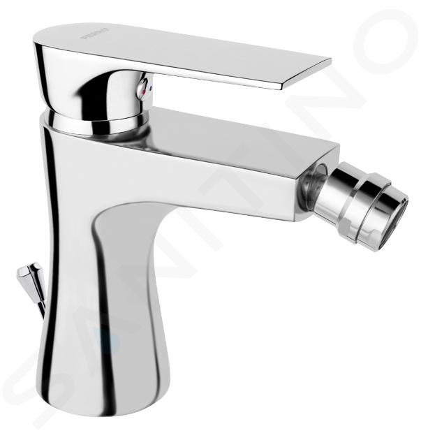 Novaservis Ferro Algeo Square - Miscelatore da bidet, con sistema di scarico, cromo 82011,0