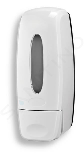 Novaservis Hygiënisch programma - Zeepdispenser voor vloeibare zeep, 400 ml, wit 69085,1