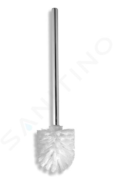 Novaservis Pièces de rechange - Brosse de toilette, plastique/chrome 6933,Y0