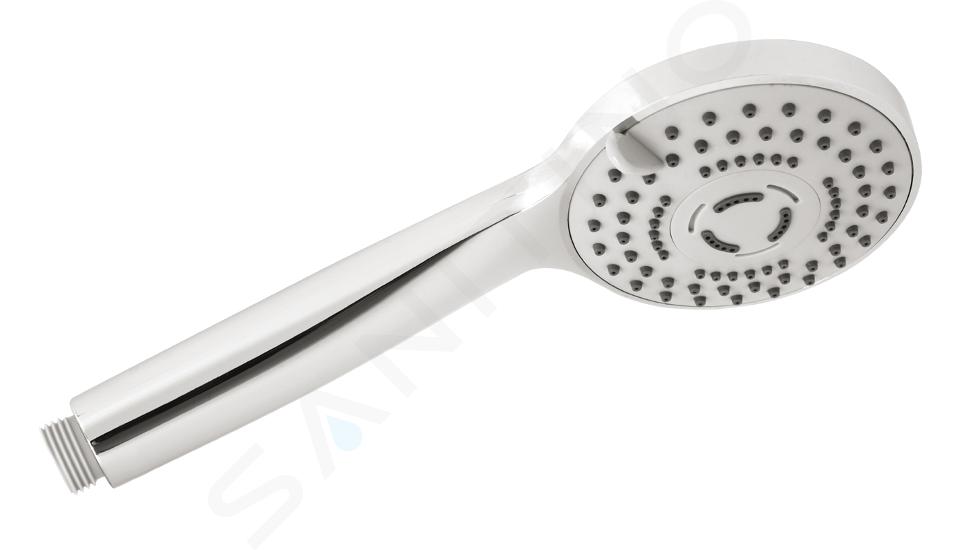 Novaservis Douchettes à main - Pommeau de douche, 3 jets, chrome RU/857,0