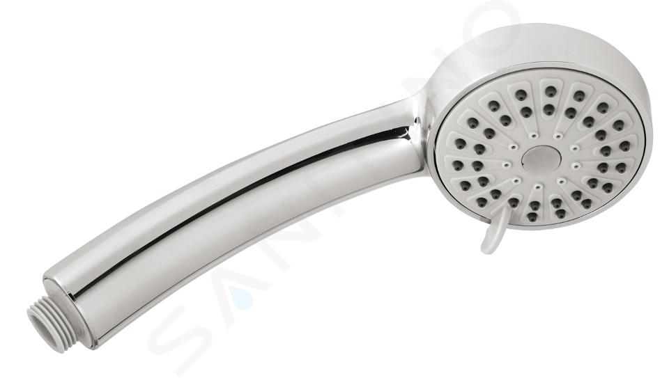 Novaservis Douchettes à main - Pommeau de douche, 3 jets, chrome RU/869,0