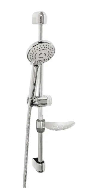 Novaservis Sets de douche - Colonne de douche avec porte-savon, 3 types de jets, chrome KIT04,0