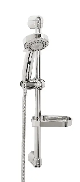 Novaservis Sets de douche - Ensemble de douche avec barre, support, flexible et douche à main, chrome KIT869,0