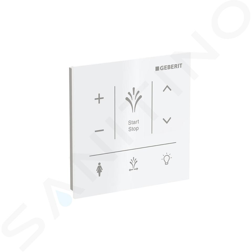 Geberit AquaClean - Panel de pulsador para bidé electrónico Sela, blanco 147.041.SI.1