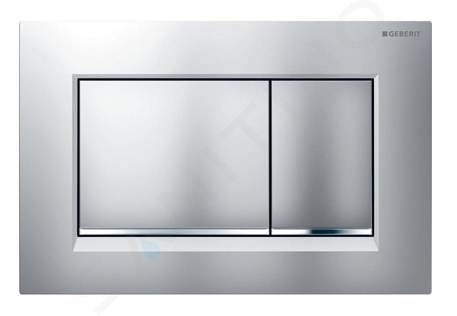 Geberit Sigma30 - Bedieningsplaat Sigma30, gepolijst chrom mat/chroom 115.883.JQ.1