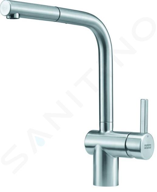 Franke Atlas Neo - Baterie chiuvetă FC 3791 cu duș extractibil, inox 115.0521.438