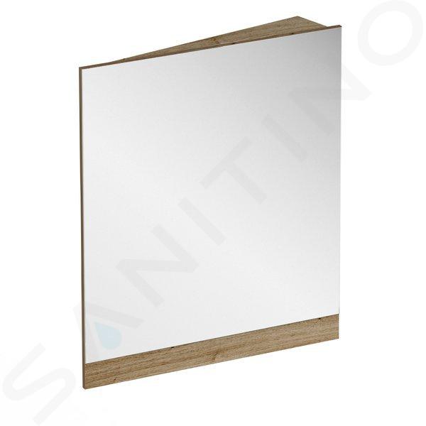 Ravak 10° - Specchio angolare 650x750 mm, a sinistra, noce scuro X000001078