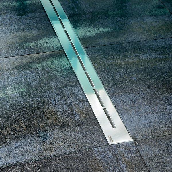 Ravak Runway - Caniveau de douche 750 mm, installation au sol, inox X01622