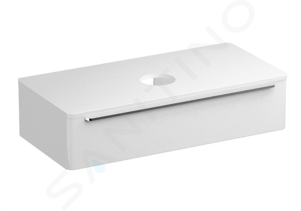 Ravak SUD - Mueble lavabo 110x53x26 cm, blanco X000001082