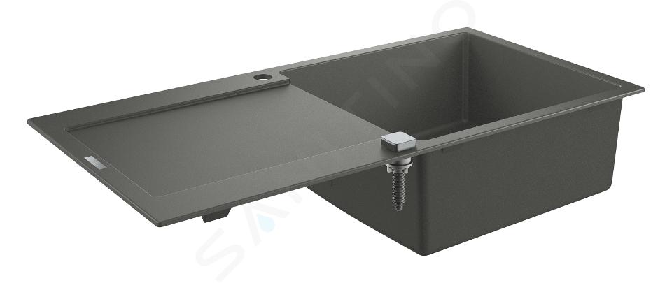 Grohe Chiuvete - Chiuvetă compozit K500 cu scurgere automată, 1000x500 mm, granit gri 31645AT0