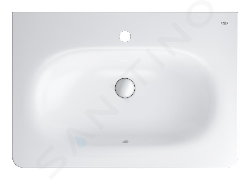 Grohe Essence - Lavabo avec trop-plein, 70x49 cm, PureGuard, blanc alpin 3956400H