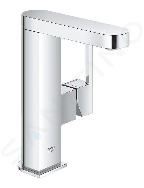 Grohe Plus - Waschtischarmatur M mit Ablaufgarnitur Push-Open, verchromt 23872003