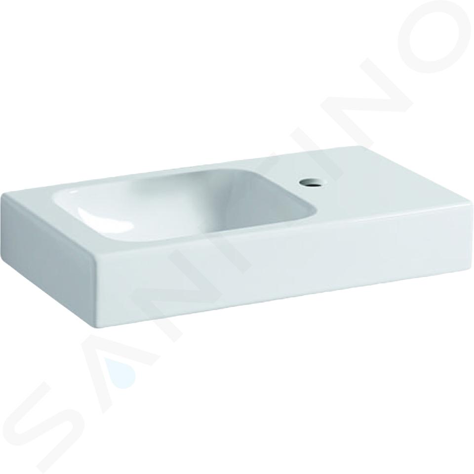 Geberit iCon xs - Waschtisch, 53x31 cm, mit KeraTect, weiß 124053600