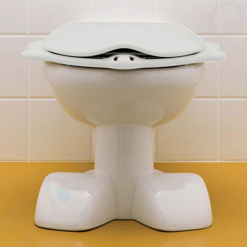 Geberit Abattant WC pour enfant, avec en motif d'animal jaune avec  soft-close - 573367000