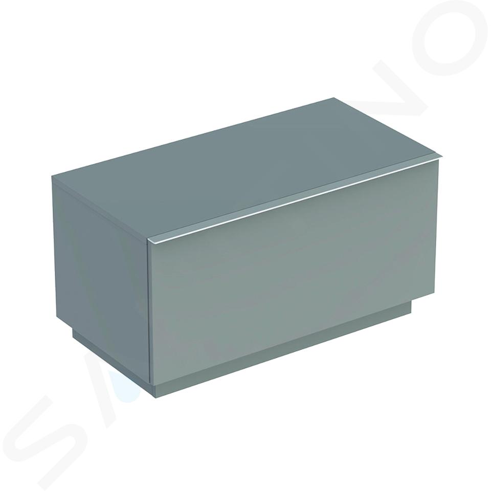 Geberit iCon - Petite armoire latérale, 890x472x477 mm, platine brillant 840092000