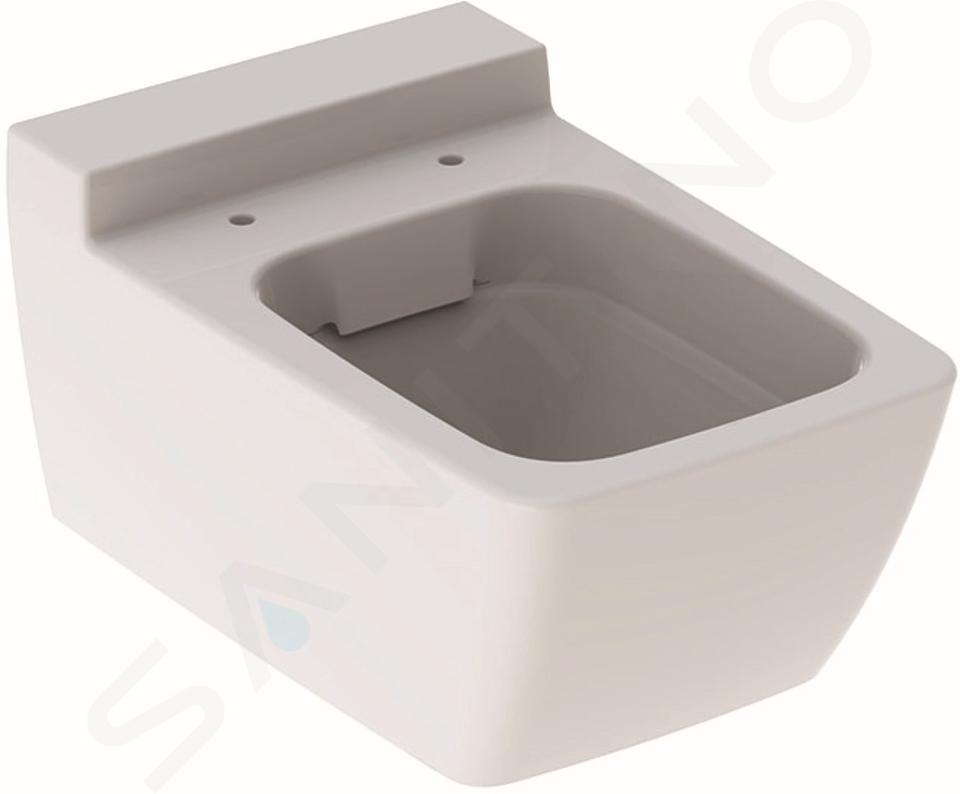 Geberit Xeno 2 - WC wiszące, 540x350 mm, bez krawędzi, białe 500.500.01.1