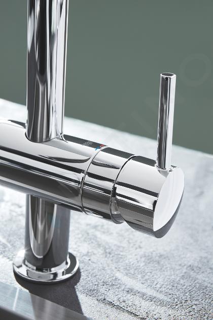 GROHE 32 322 DC2 MINTA Grifo Fregadero Extraible Cromo Mate — Bañoidea