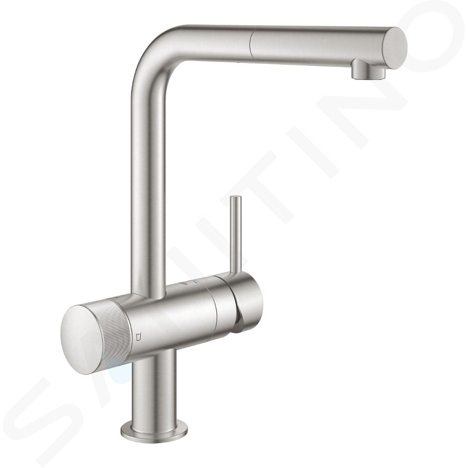 Depuratore acqua Grohe Blue Pure Minta set miscelatore lavello