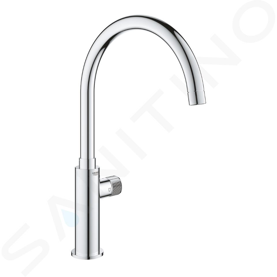 Grohe Blue Pure - 1-gats Mono keukenkraan met filterfunctie, chroom 31724000