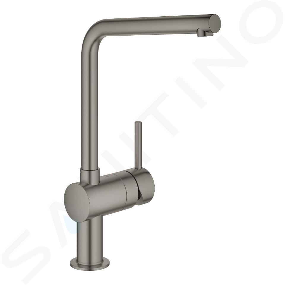 Grohe Minta - Dřezová baterie, kartáčovaný Hard Graphite 31375AL0