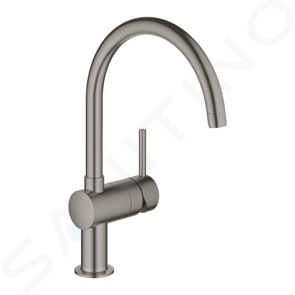 Grohe Minta - Drezová batéria, kefovaný Hard Graphite 32917AL0