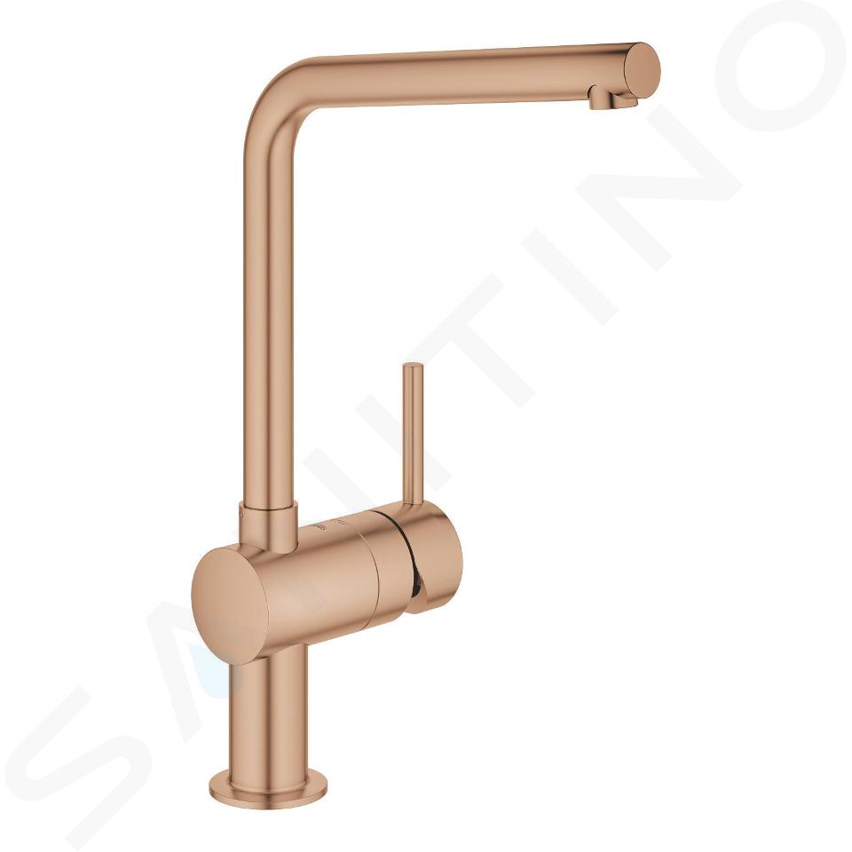 Grohe Minta - Baterie chiuvetă, Brushed Warm Sunset 31375DL0