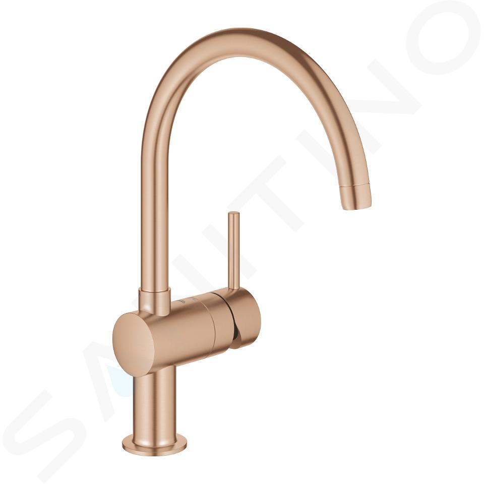 Grohe Minta - Keukenkraan, geborsteld Warm Sunset 32917DL0