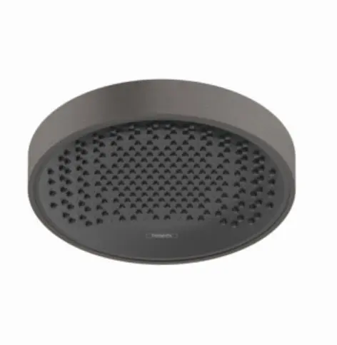 Hansgrohe Rainfinity - Rociador de ducha 250, 1jet, cromo negro cepillado 26228340