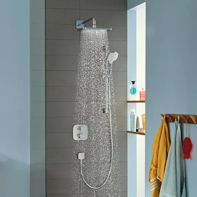 Hansgrohe Croma - Pommeau de douche 280, bronze brossé 26220140