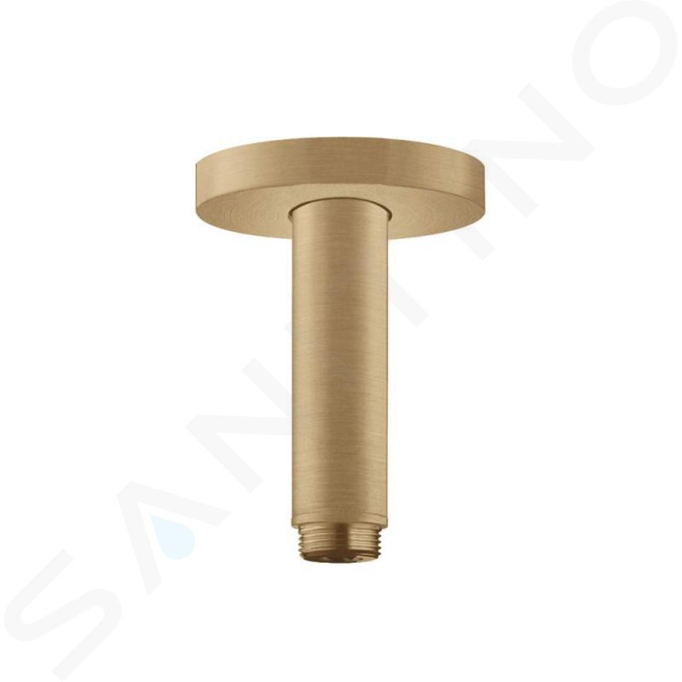 Hansgrohe Toebehoren - Plafondbevestiging S 10 cm, geborsteld brons 27393140