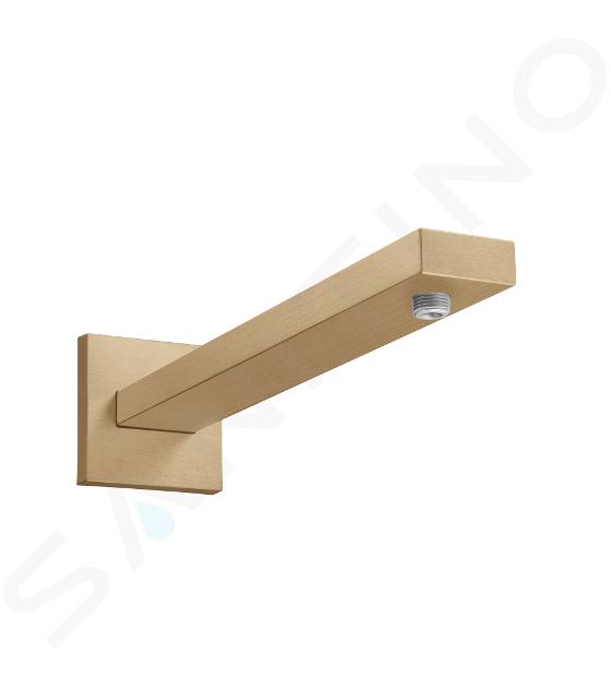 Hansgrohe Accesorios - Brazo de ducha 389 mm, bronce cepillado 27694140