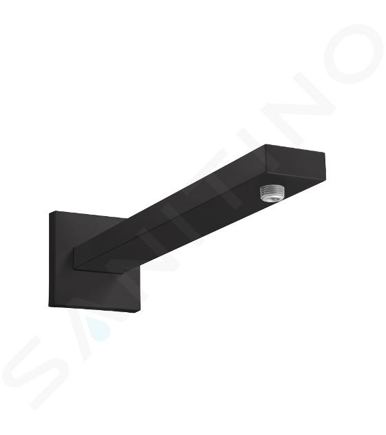 Hansgrohe Accesorios - Brazo de ducha 389 mm, negro mate 27694670