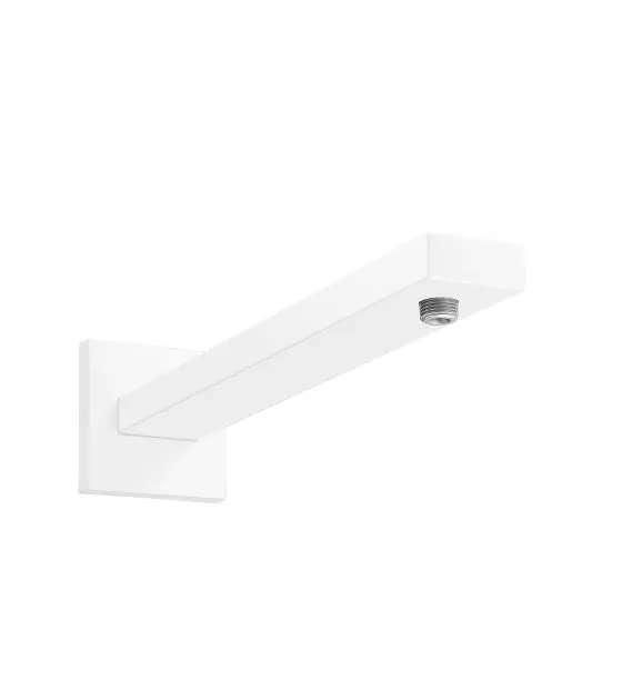 Hansgrohe Accesorios - Brazo de ducha 389 mm, blanco mate 27694700