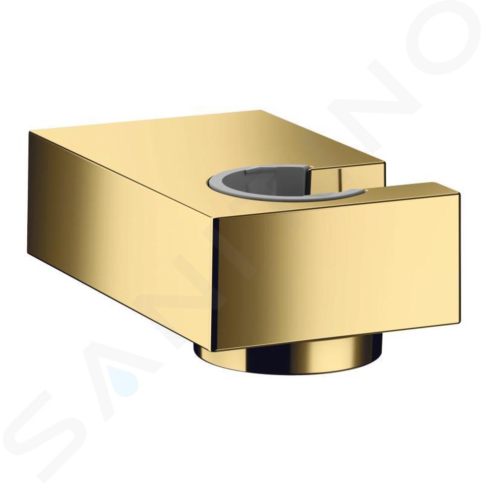 Hansgrohe Supporti doccia - Supporto doccia a parete Porter E, color oro lucido 28387990