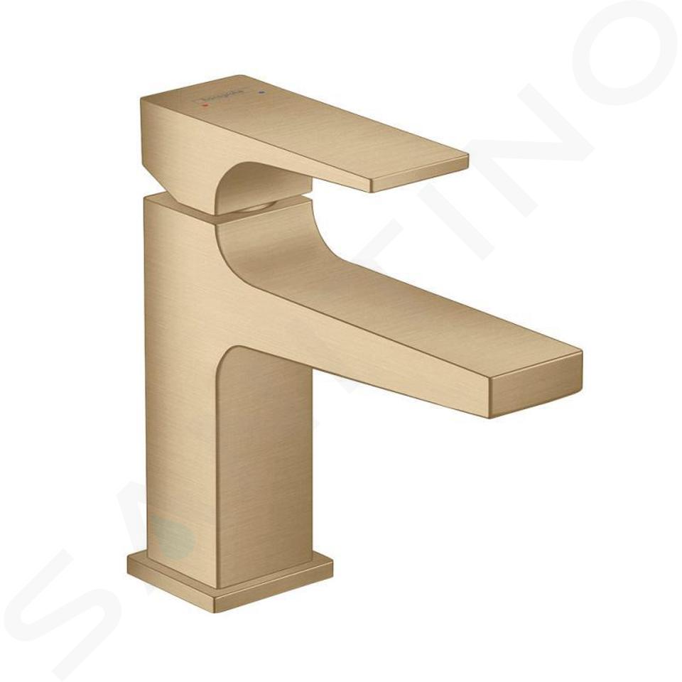 Hansgrohe Metropol - Umývadlová batéria s výpusťou Push-Open, kefovaný bronz 32500140