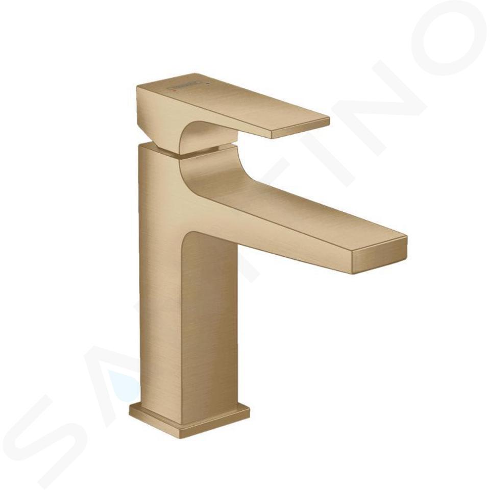 Hansgrohe Metropol - Umyvadlová baterie s výpustí Push-Open, kartáčovaný bronz 32507140