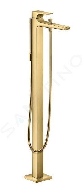 Hansgrohe Metropol - Miscelatore a pavimento per vasca da bagno , color oro lucido 32532990