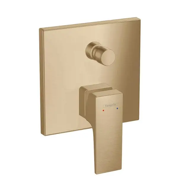 Levně Hansgrohe Metropol - Vanová baterie pod omítku s bezpečnostní kombinací, kartáčovaný bronz 32546140