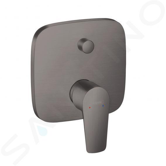 Hansgrohe Talis E - Miscelatore ad incasso per vasca da bagno con combinazione di sicurezza, cromo nero spazzolato 71474340