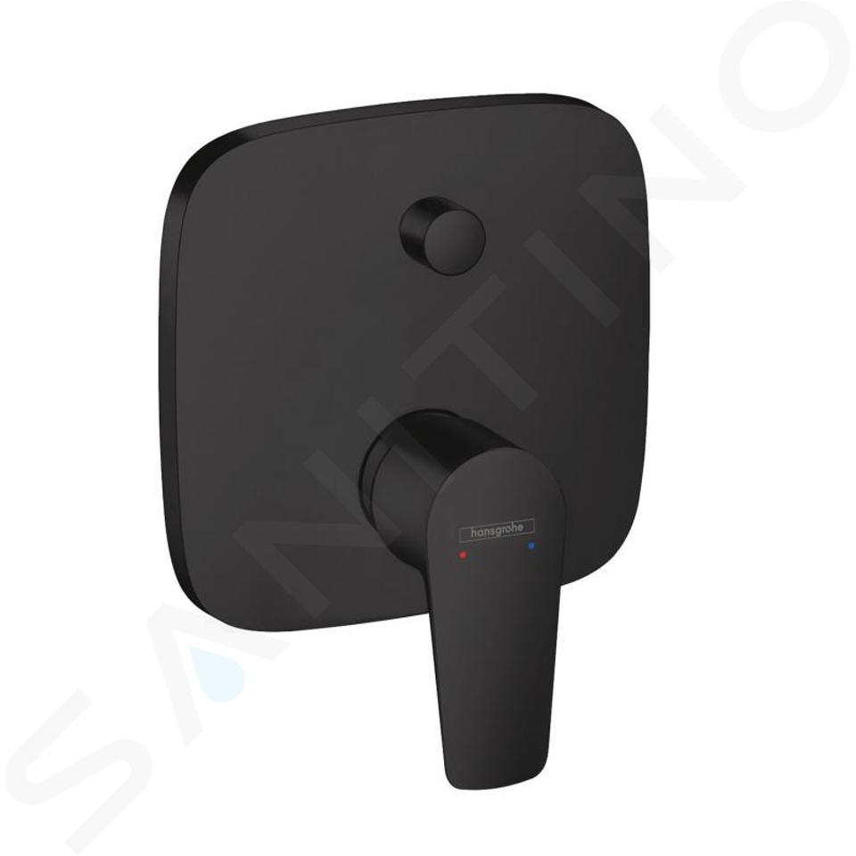 Hansgrohe Talis E - Grifo empotrado para bañera con combinación de seguridad, negro mate 71474670