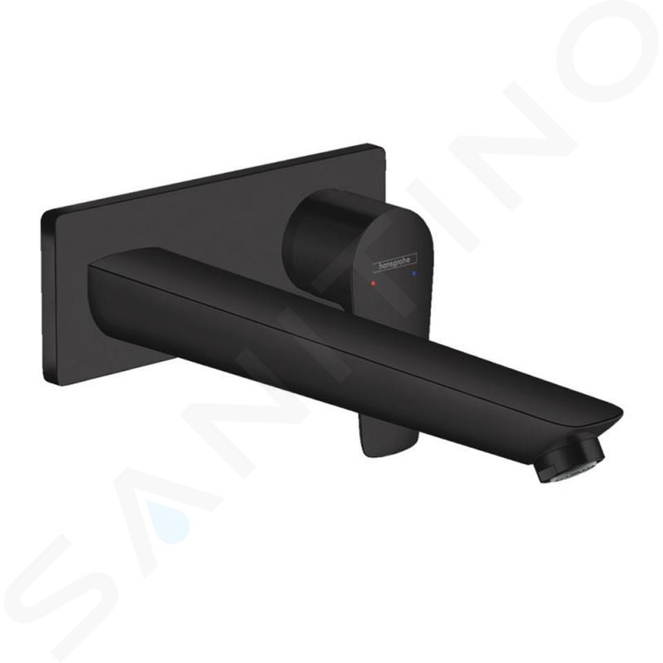 Hansgrohe Talis E - Baterie lavoar încastrată, negru mat 71734670