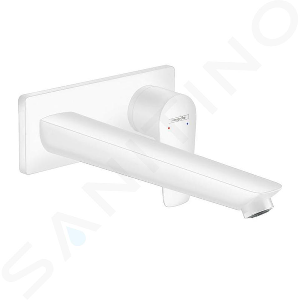 Hansgrohe Talis E - Grifo de lavabo empotrado, blanco mate 71734700