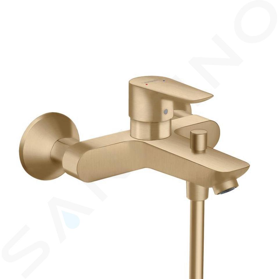 Hansgrohe Talis E - Miscelatore per vasca da bagno, bronzo spazzolato 71740140