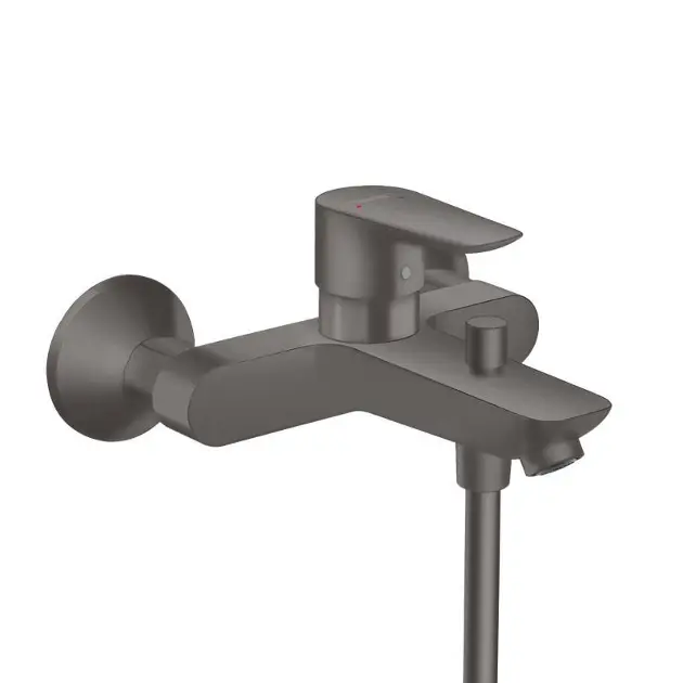 Hansgrohe Talis E - Badkraan, geborsteld zwart chroom 71740340